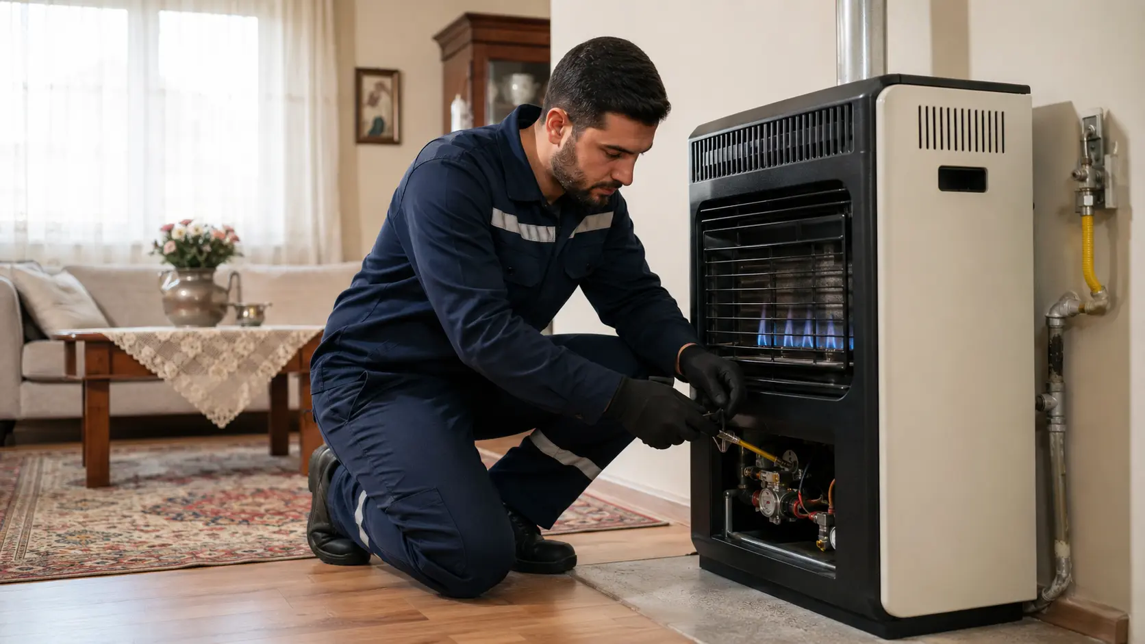 Kartal doğalgaz sobası servisi